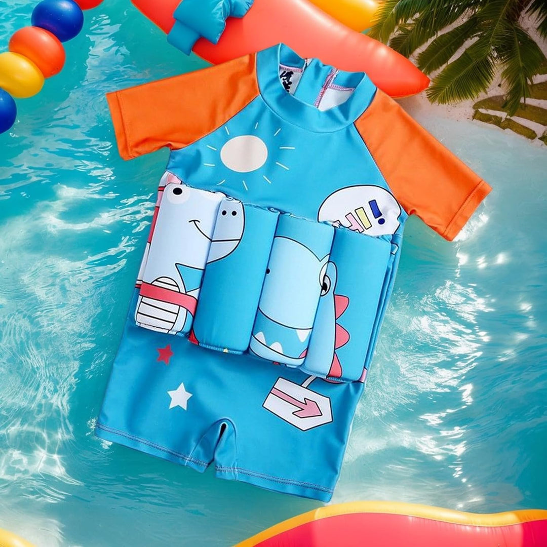 Schwimmhilfe Für Kleinkinder,Mädchen Schwimmweste Schwimmtrainer | Schnelltrocknende Badebekleidung