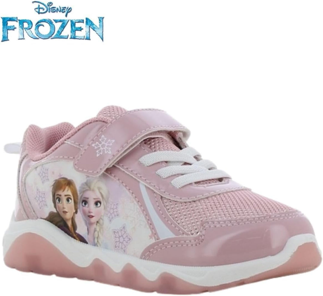 Leomil Frozen ELSA Schuhe Blinkschuhe Mädchen, Ideal for Schule und Freizeit 25 EU Lila 545, 25 EU L