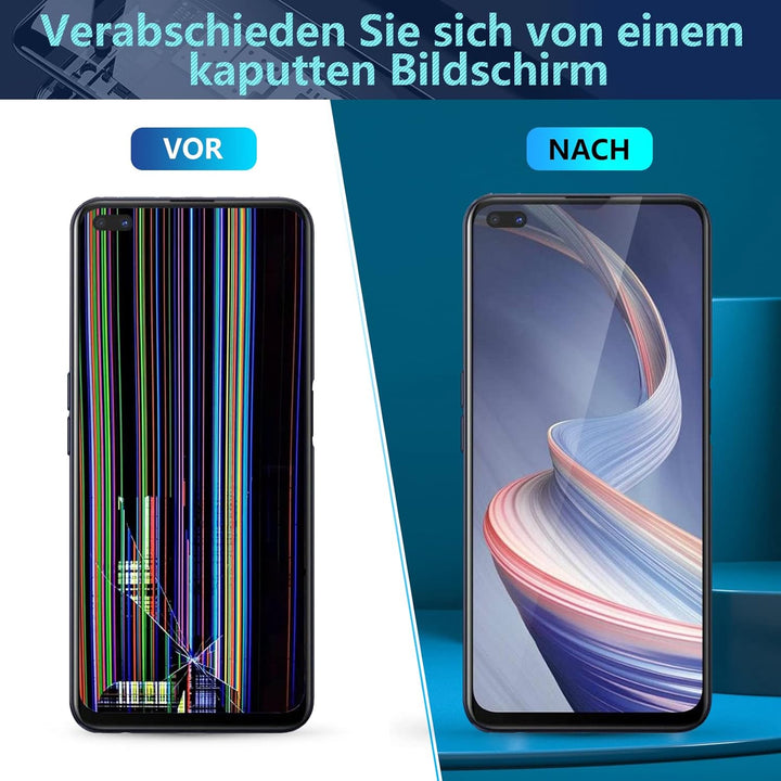 RongZy Kompatibel mit Oppo Reno 4Z 5G CPH2065 Ersatz Bildschirm LCD Display und Touchscreen-Digitize