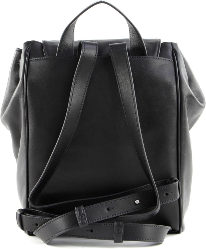 Calvin Klein CK Drawstring Backpack with Flap M Black
