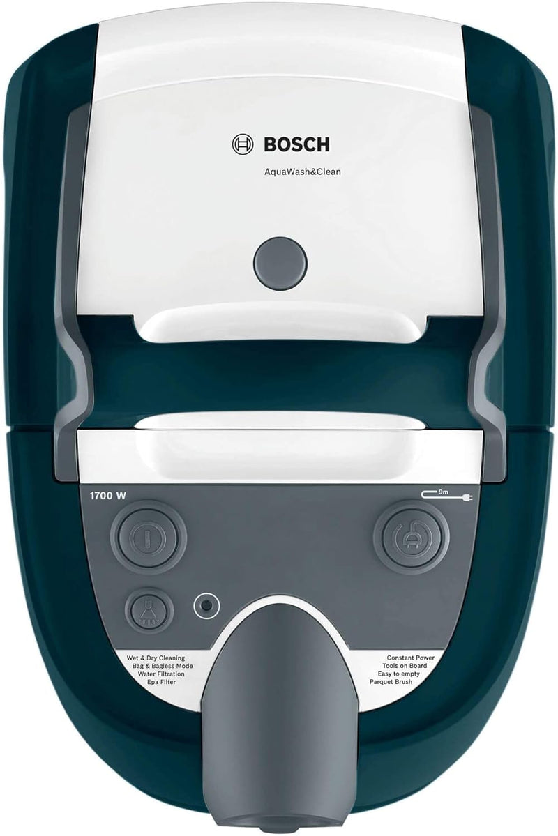 Bosch BWD41720 Waschsauger, 2.5 L, 5 Liter Wassertank, AquaWash&Clean, 1700 W