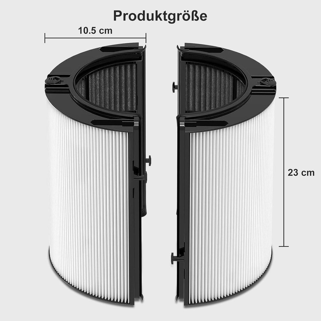 Ersatzfilter kompatibel mit Dyson-Luftfiltermodellen HP04 TP04 DP04 HP09 TP06 TP09 HP07 TP07 PH03 PH