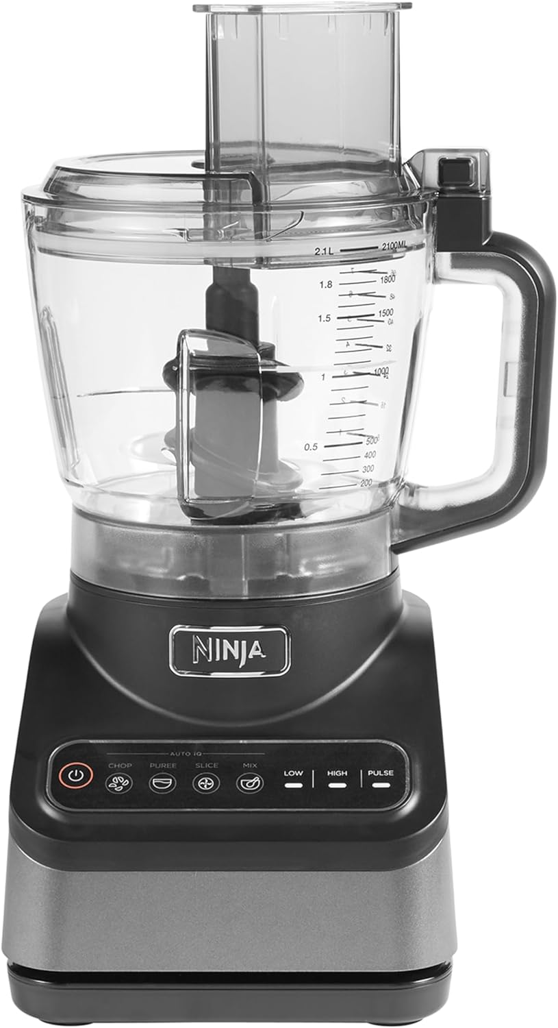Ninja Küchenmaschine mit Auto-iQ [BN650EU] 850 W, 2,1-l-Behälter,