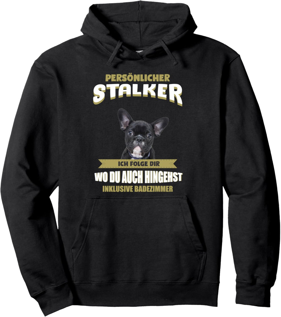 Französische Bulldogge Pullover Hoodie