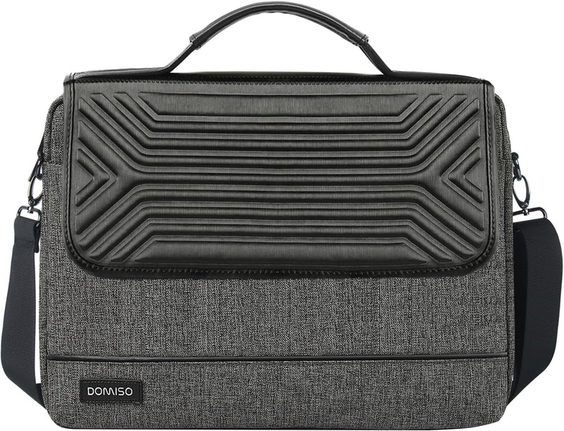 DOMISO 17 Zoll Wasserdicht Laptop Tasche Aktentasche Schultertasche Notebooktasche Business für 17-1