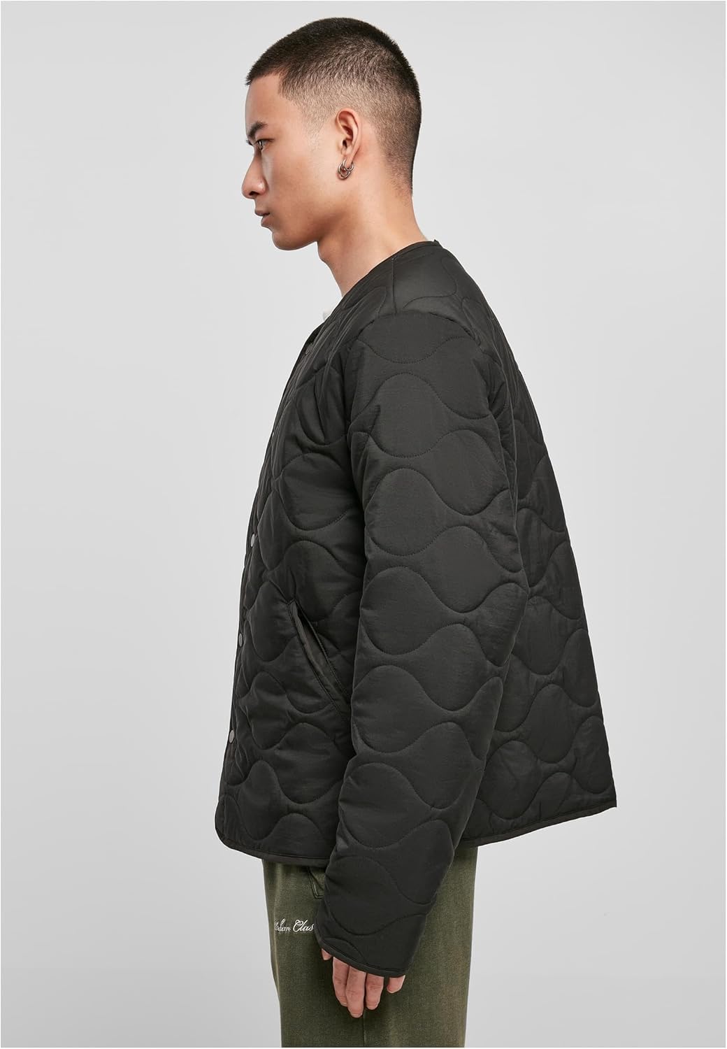 Urban Classics Herren Liner Jacket M Schwarz, M Schwarz