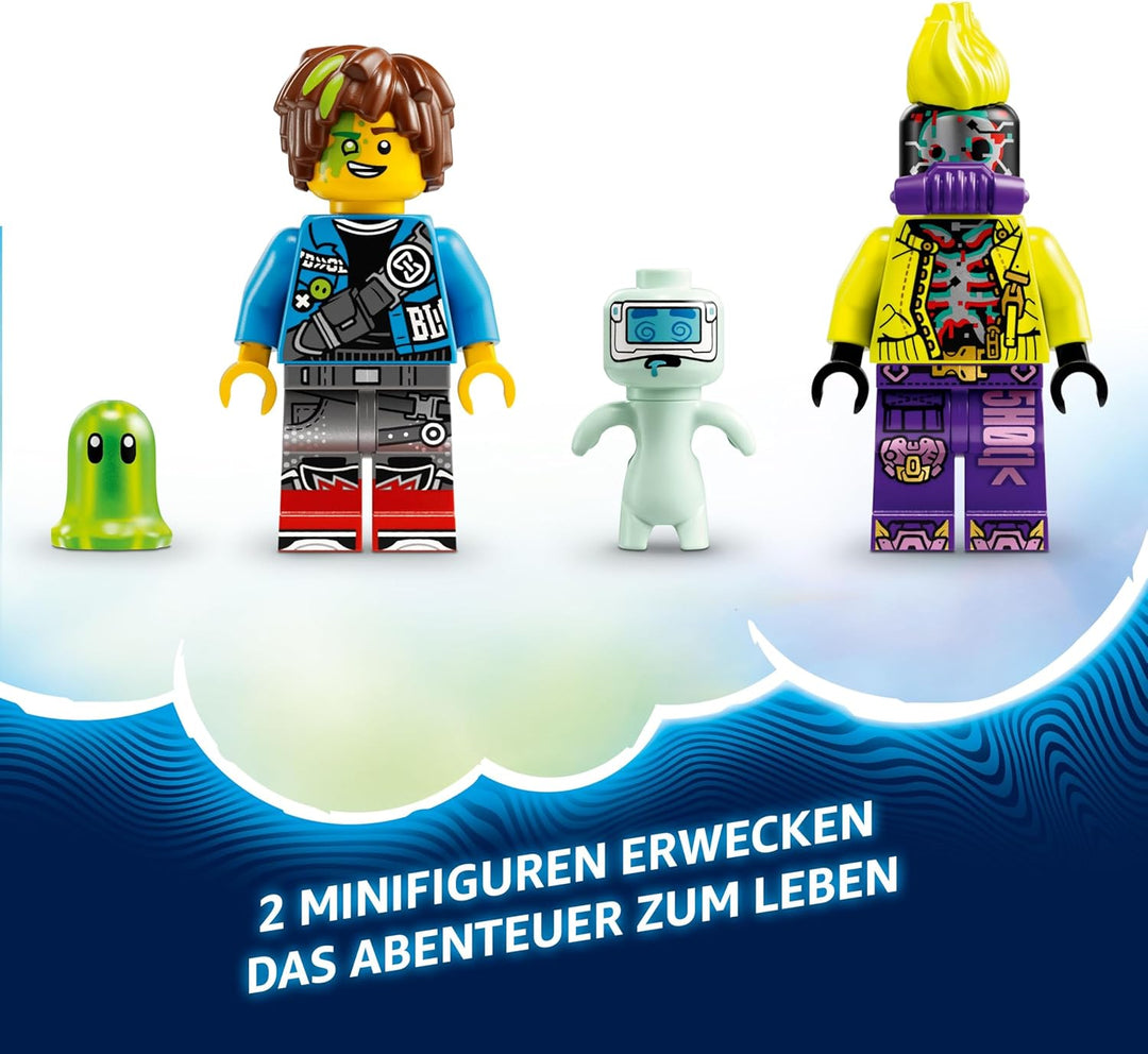 LEGO DREAMZzz 2in1 Mateo and The Z-Blob Action Race Car to Motorbike Toy, Vehicle Set for 8 Plus Yea