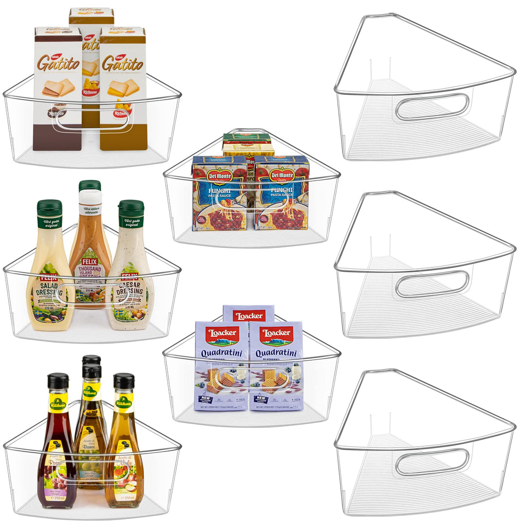 JEISSLIA Lazy Susan Schrank-Organizer-Behälter für 66 cm / 71,1 cm / 81,3 cm Durchmesser Eck-Organiz