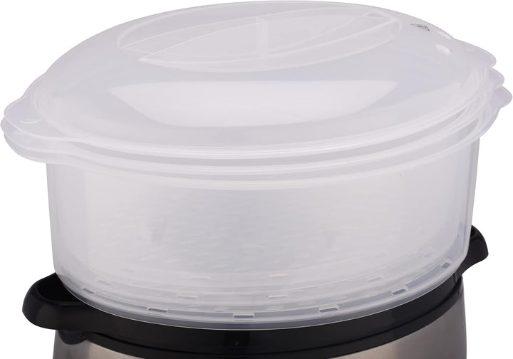 Russell Hobbs Dampfgarer [normale Grösse] 9,0l (60 Minuten Timer + Abschaltautomatik, 3 spülmaschine