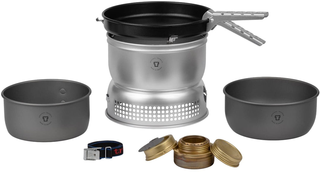 Trangia 25-9 UL HA Ultralight Hardanodized - Alu Sturmkocher mit Spiritusbrenner- gross Kocherset 25