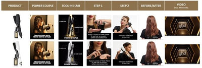 ghd duet hair style | 2-in-1 Glätteisen + Haartrockner, Hot Air Styler für die Verwandlung von nasse