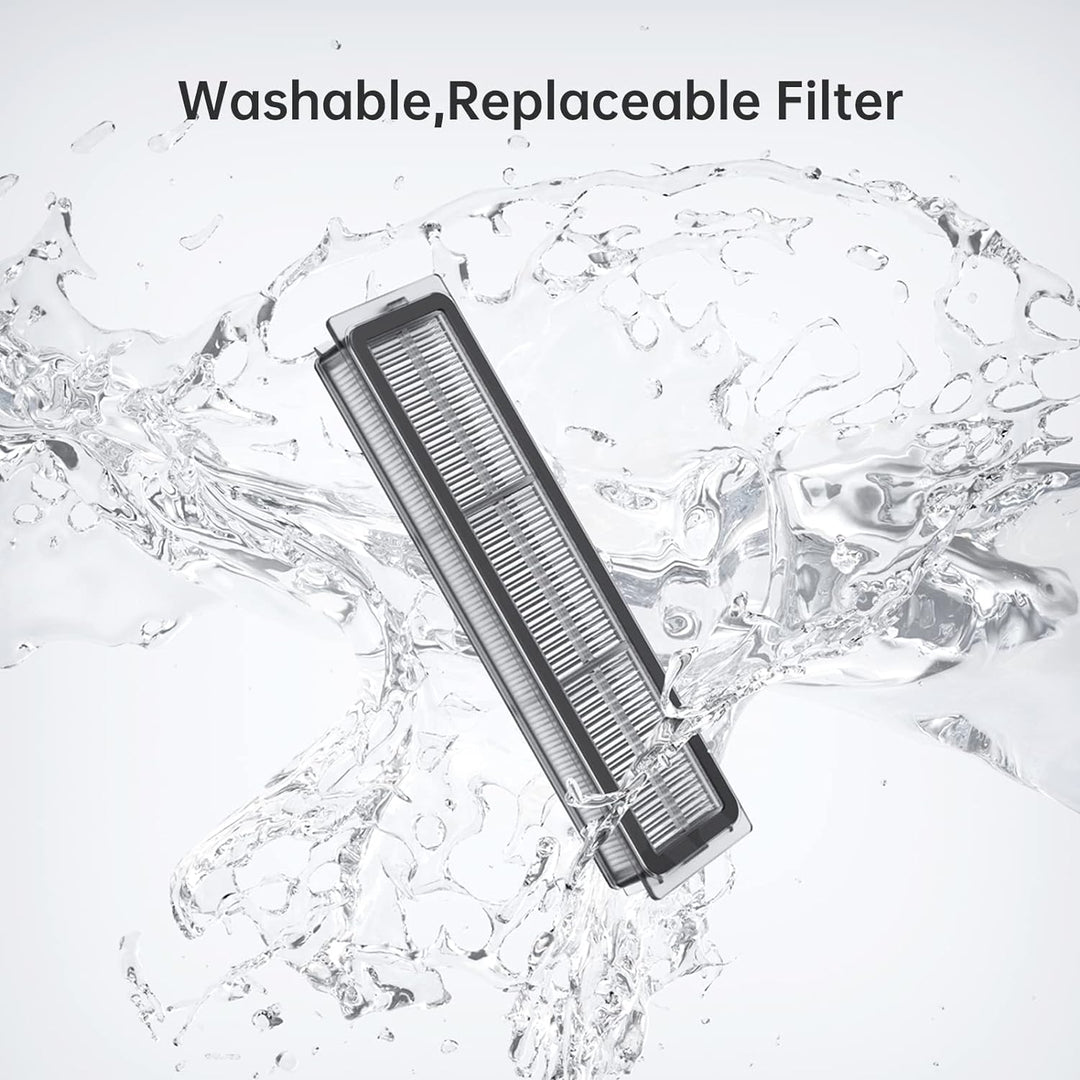 Dreame 1x Hauptbürste 2X Seitenbürsten 2X Filter 2X Staubbeutel 3X Nasses Wischpad für L10s Ultra, L