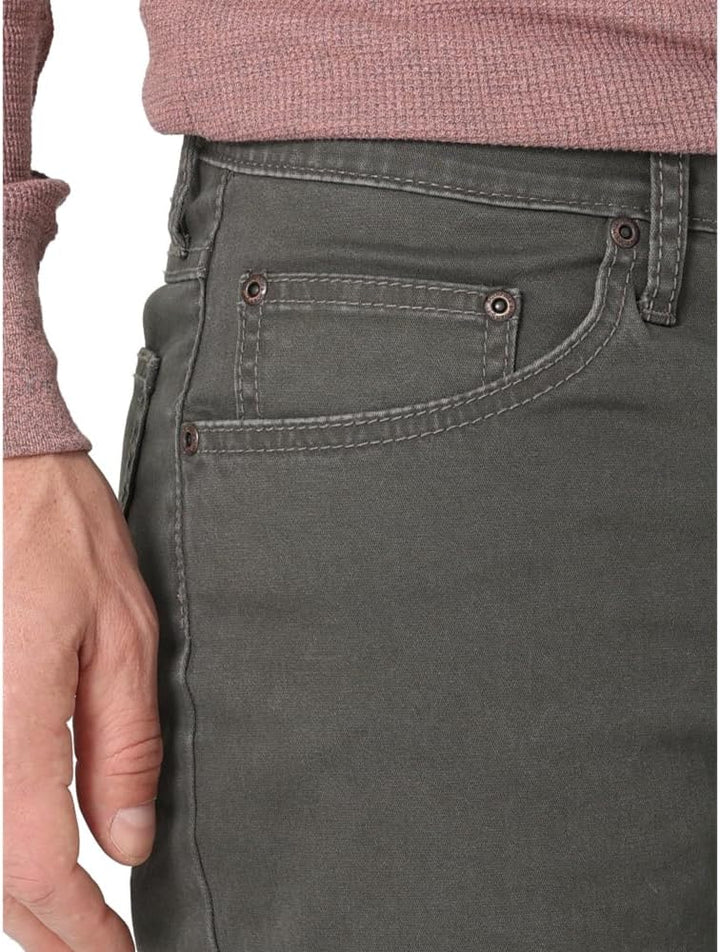 ALL TERRAIN GEAR X Wrangler Herren Wrangler Authentics Men's Slim Straight Jeans 29W / 30L Anthrazit