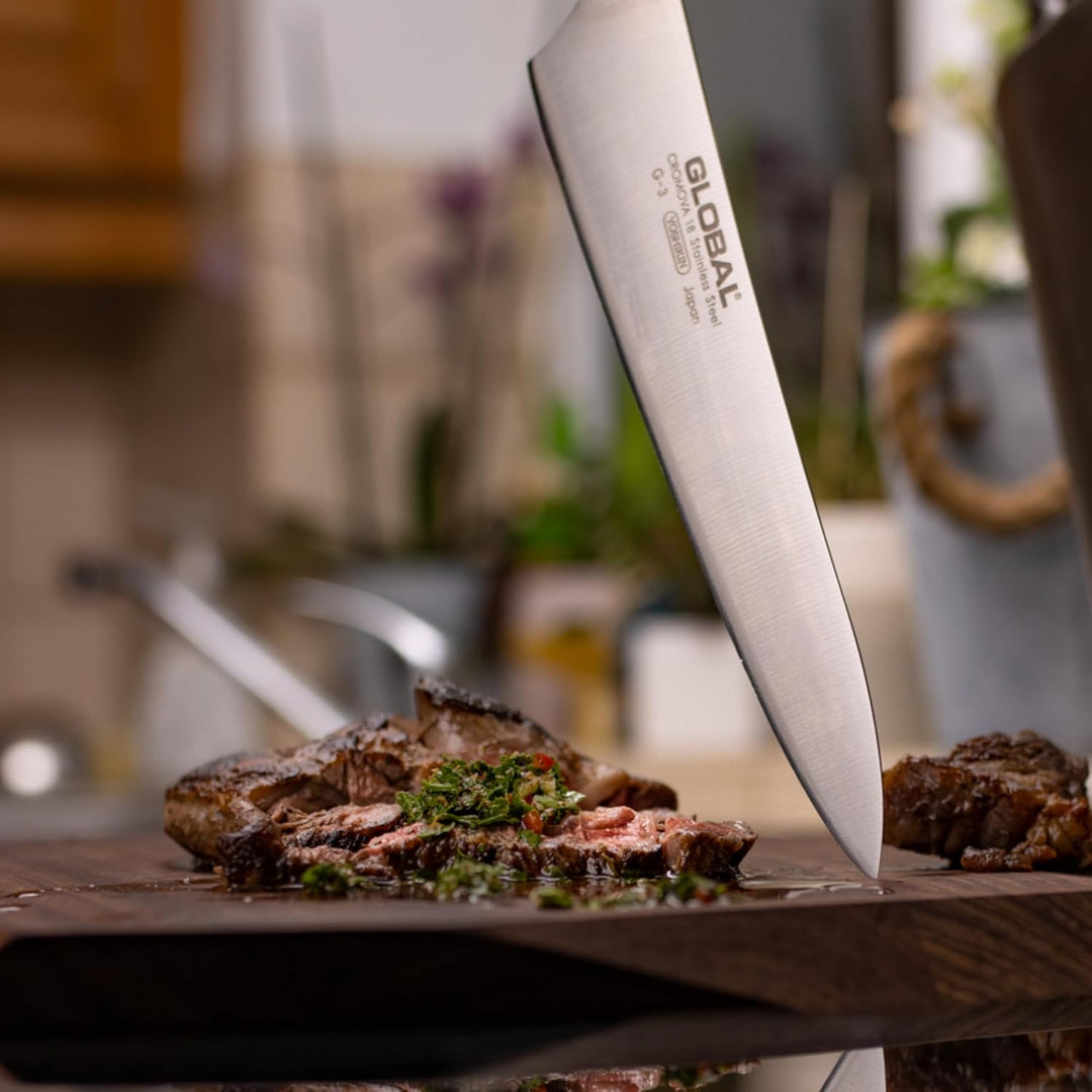 Global Fleischmesser / Tranchiermesser 21 cm
