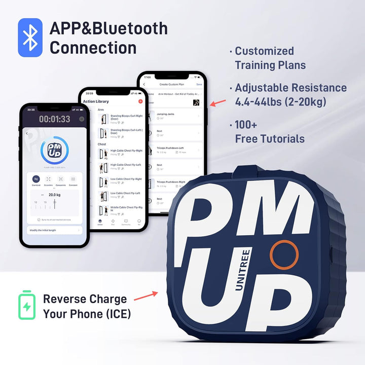 Unitree Fitness Pump Pro Trainingsausrüstung Kabelmaschine Heim-Fitnessstudio Heimtrainingseinrichtu
