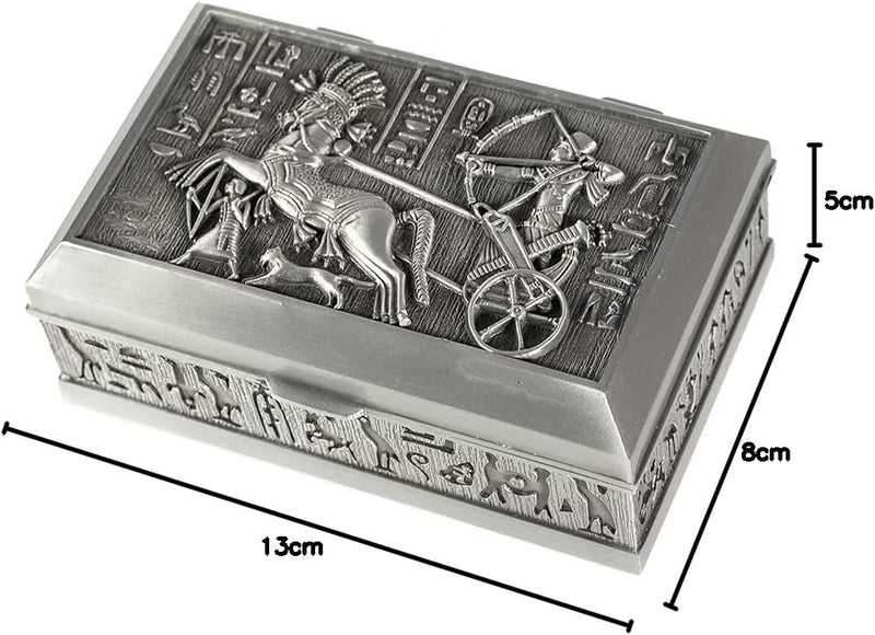 lachineuse - Schmuckkästchen Ägyptisch Kadesh – 12 x 8 x 5 cm – Dekoration Ägypten Antike – Aufbewah