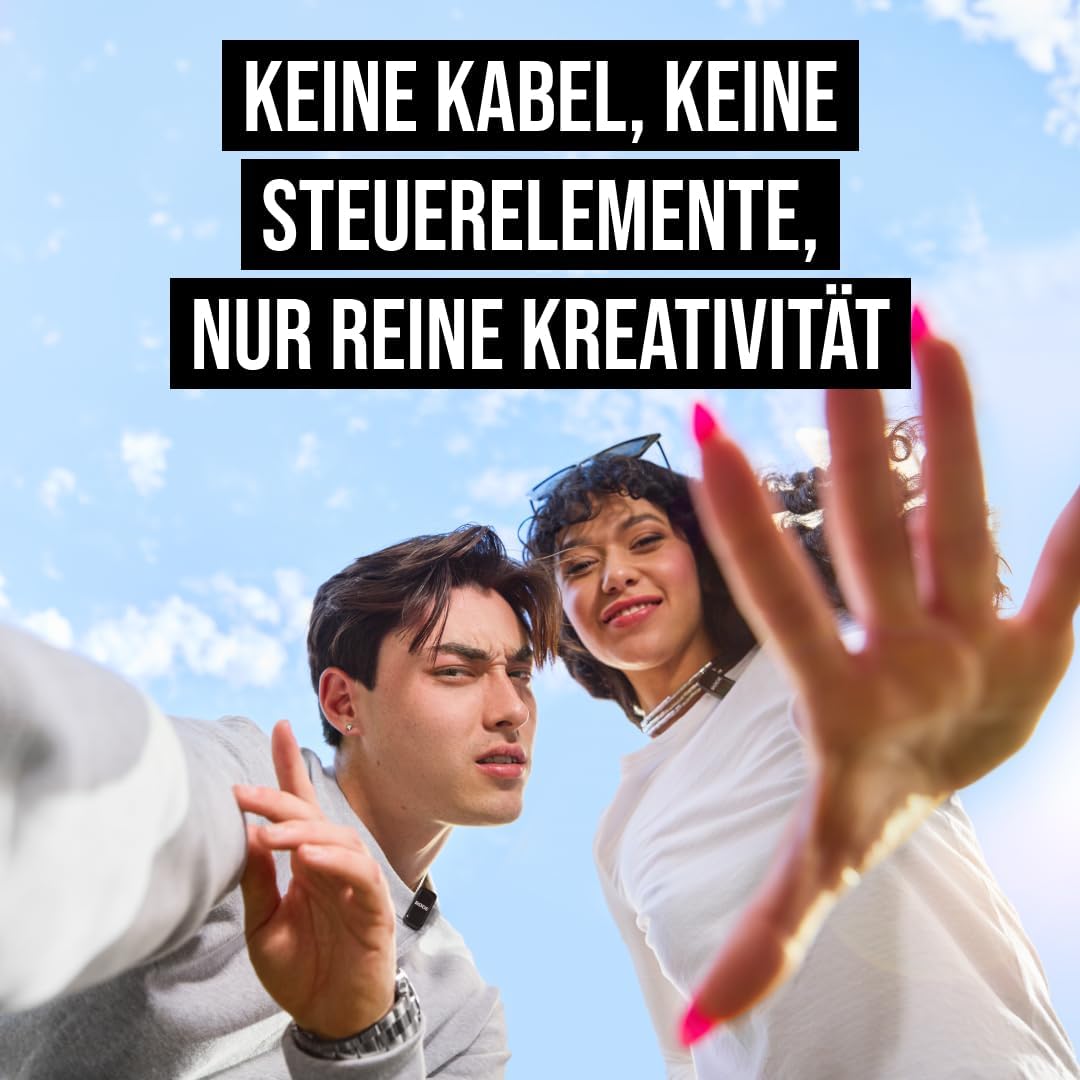 RØDE Wireless Micro - Kompaktes drahtloses Mikrofon, Zwei Mikrofone mit Ladekoffer für die Erstellun