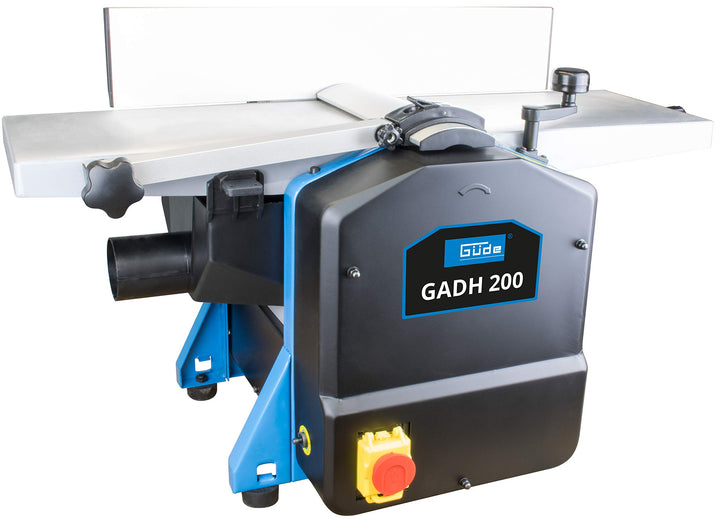 Güde 55440 Abricht- & Dickenhobel GADH 200 (Abrichttische aus Alu-Druckguss, Hobelwellenschutz, Über