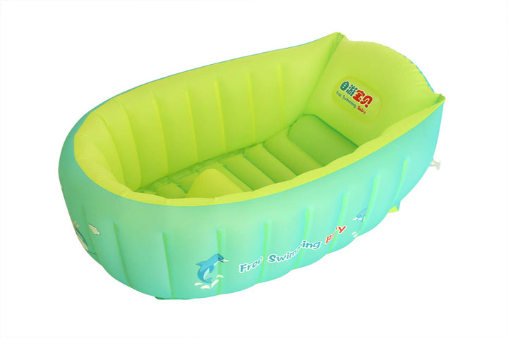 YAAVAAW Aufblasbare Baby Badewanne,Tragbare aufblasbare Badewanne,Anti-Rutsch Pool faltbar Reise-Bad