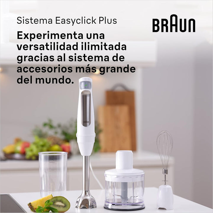 Braun Household Hogar MultiQuick 7 Armmixer, Spritzschutz-Technologie, spülmaschinenfest, BPA-freier