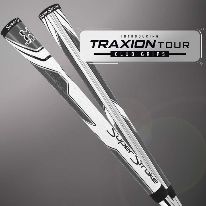 SuperStroke Traxion Tour Golfschläger-Griff | Fortschrittliche Oberflächenstruktur, die das Feedback