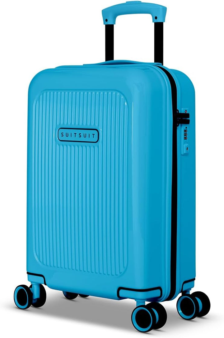 SUITSUIT Handgepäck Koffer mit 4 Rollen 55 x 35 x 20 cm - Hartschalen Kabinentrolley mit TSA-Schloss