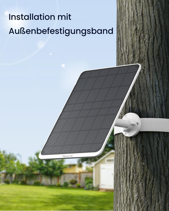 Reolink 12W Solarpanel für wiederaufladbare, akkubetriebene Aussenkamera, IP65 Wetterfest