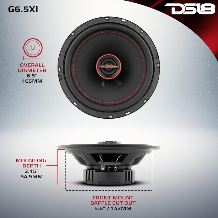 DS18 GEN Lautsprecher Neues Modell Neues Modell 6.5-Inches, Neues Modell 6.5-Inches