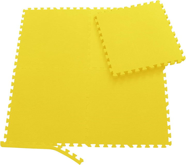 Sporttrend 24® 16 Schutzmatten + 32 Randstücke Set Farbwahl 60x60x1cm | 5,76qm | Bodenschutzmatte Un