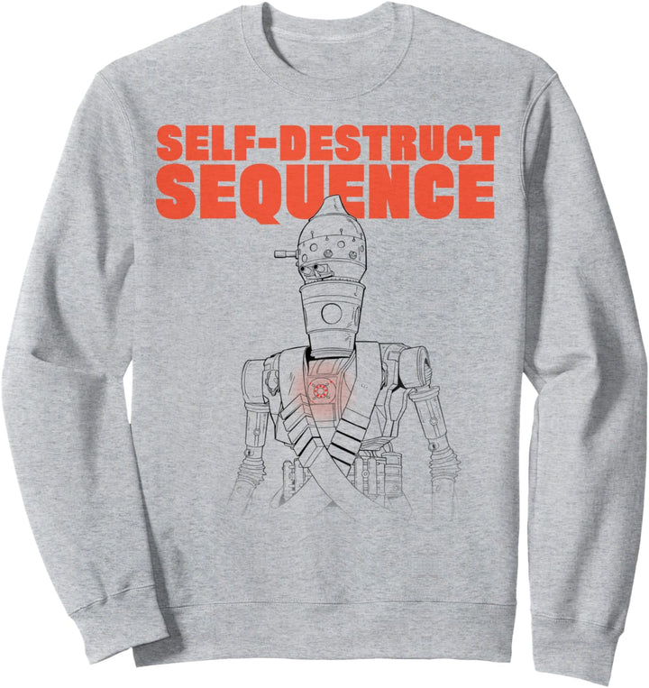 Star Wars The Mandalorian IG-11 Self-Destruct Sequence Sweatshirt