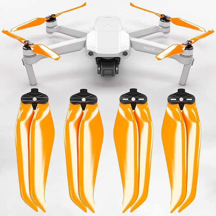 Master Airscrew Stealth Propeller kompatibel mit DJI Mavic Air 2 - Orange, 4 Stück, Orange
