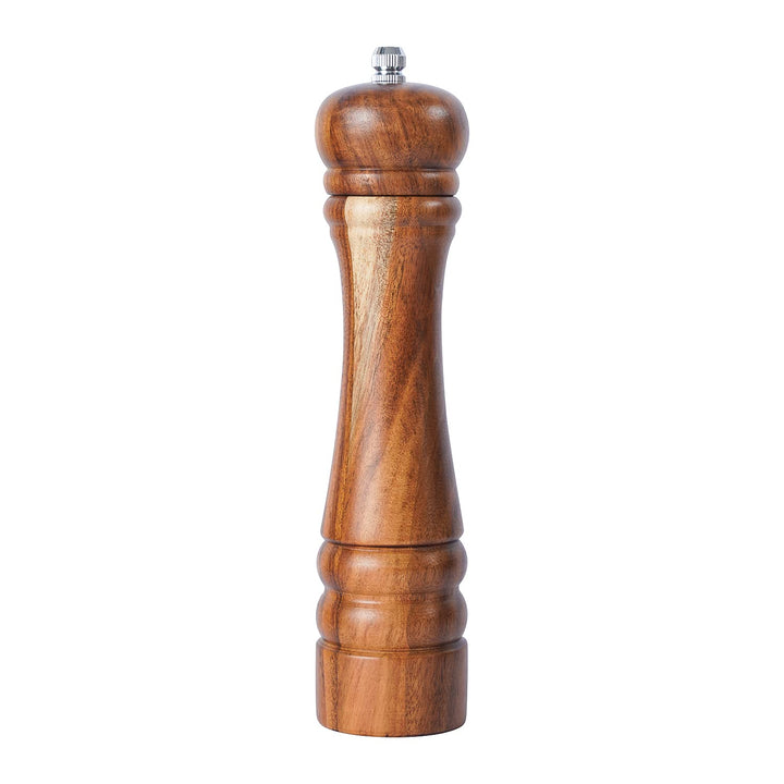 Pfeffermühle aus Akazienholz mit Keramikmahlwerk, H 21 cm 1 Stück-21cm, 1 Stück-21cm