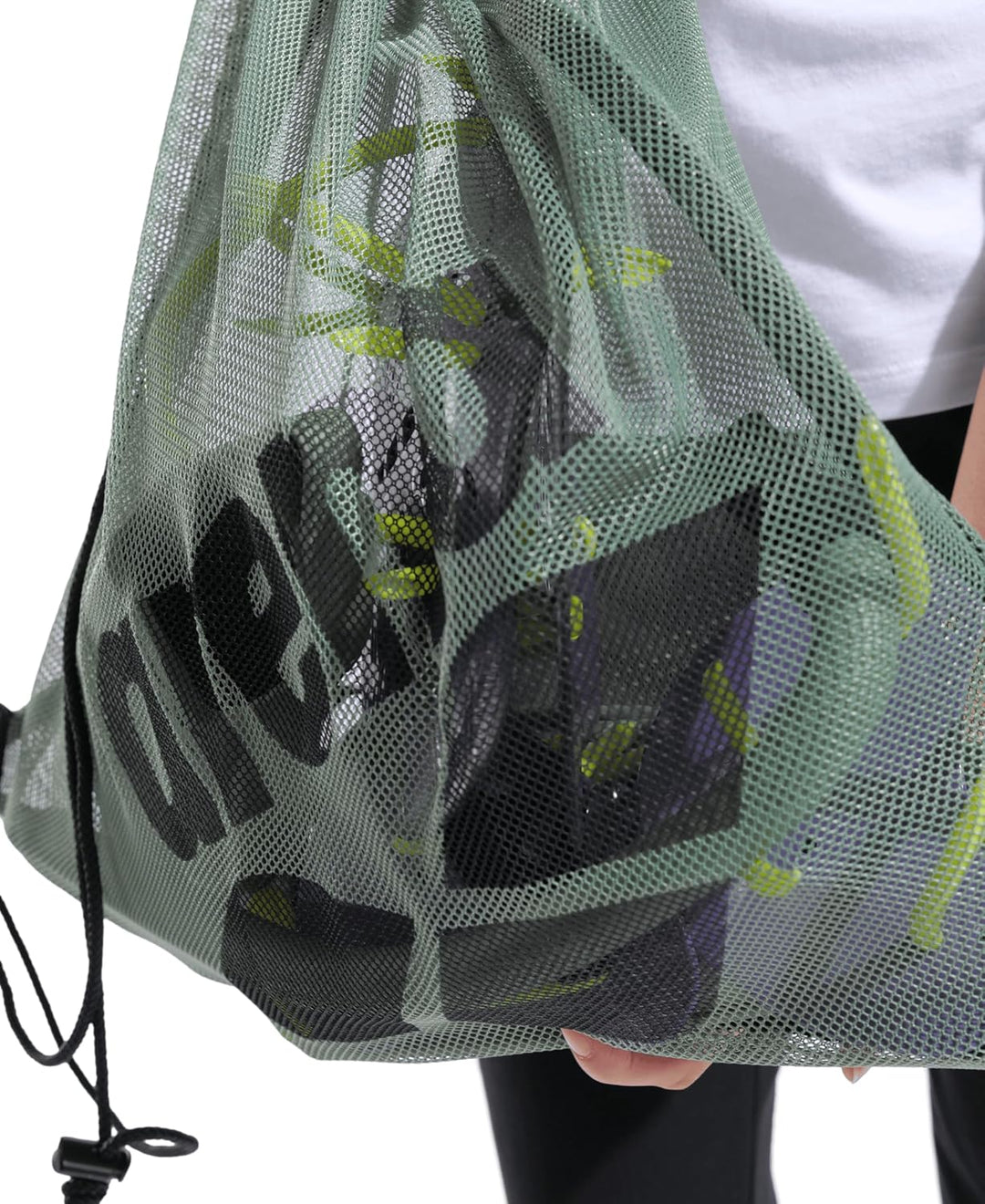 ARENA One Go Pool Mesh Swim Bag 40 Liters Satchel for Equipment Tote Swim Practice Mehrfarbig TU, Me