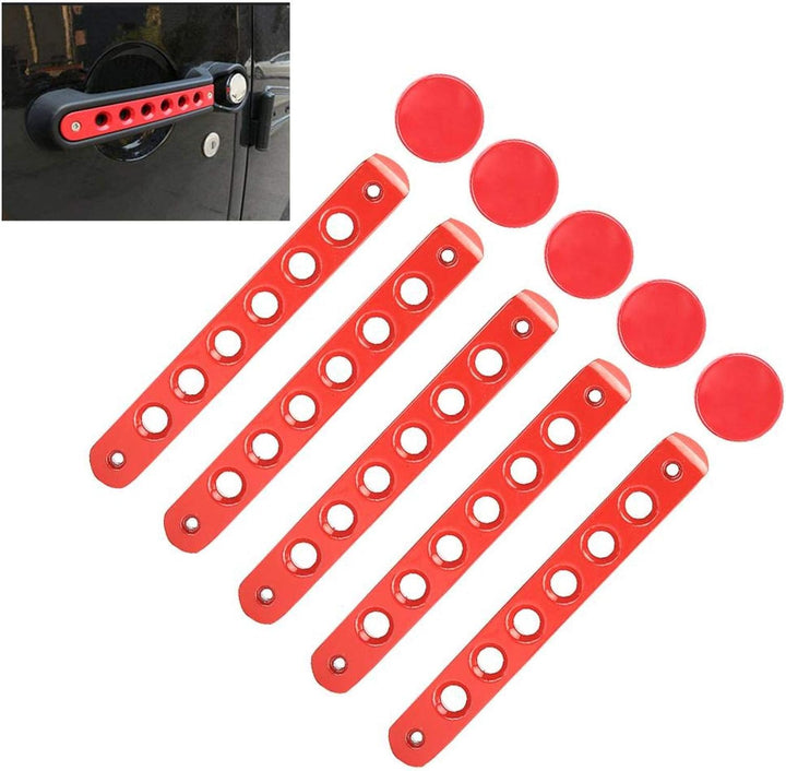 Türgriff-Einsätze, Türgriff-Einsätze, Türgriff-Einsätze mit Lenkerabdeckung für Jeep Wrangler JK/Unl