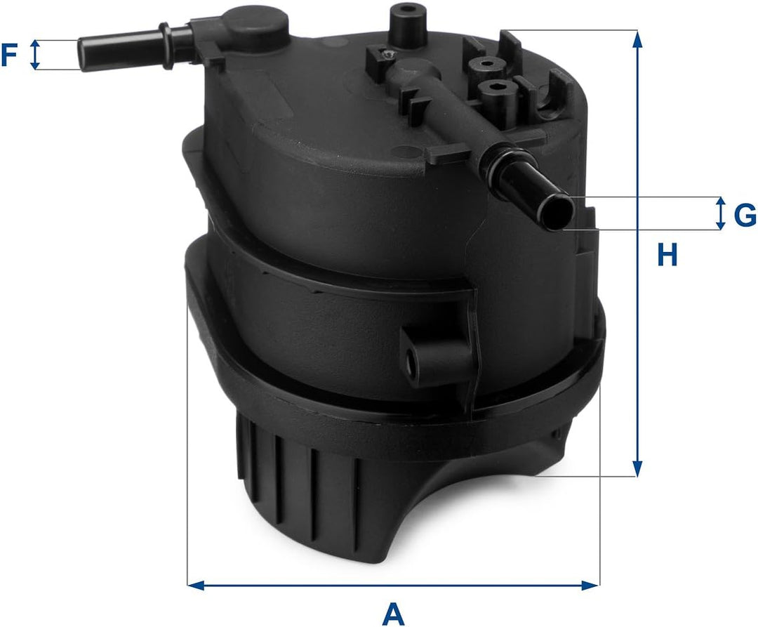 UFI FILTERS Filters 24.343.00 Dieselfilter