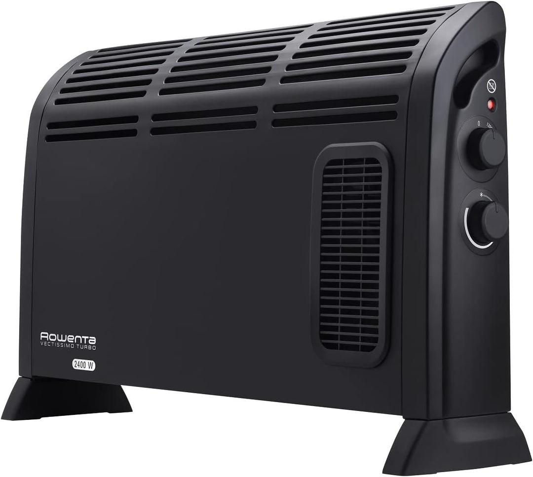 Rowenta SO9281 Mini Excel Aqua Keramik Heizlüfter | Grau/Weiss & CO3035 Konvektor- Heizlüfter Vectis
