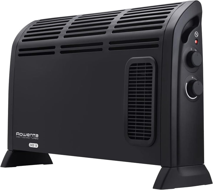 Rowenta SO9281 Mini Excel Aqua Keramik Heizlüfter | Grau/Weiss & CO3035 Konvektor- Heizlüfter Vectis