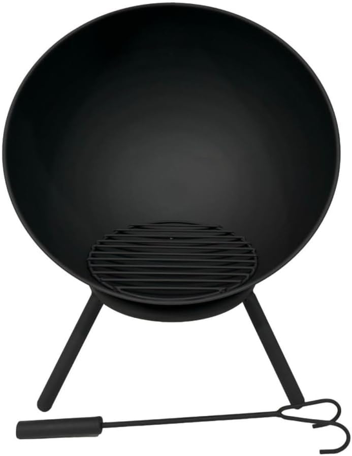 Jet-Line® | Feuerschale NAVARO | Outdoor | Feuerstelle Garten | Terrasse | 60 cm geneigt oder Horizo