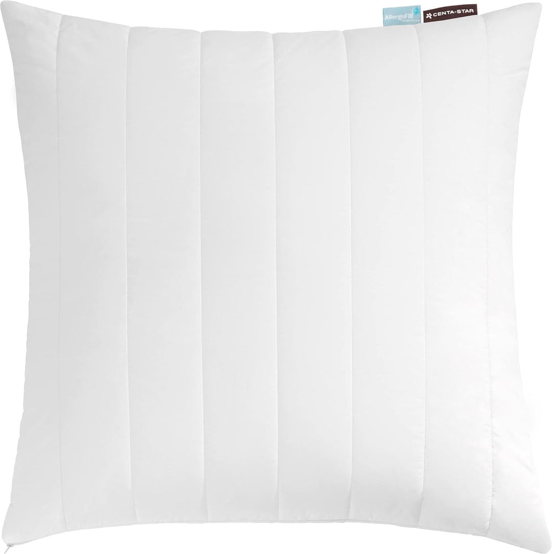 Centa Star Kopfkissen Allergo Protect mit Innenkissen 80x80 cm 80x80 cm Weiss, 80x80 cm Weiss