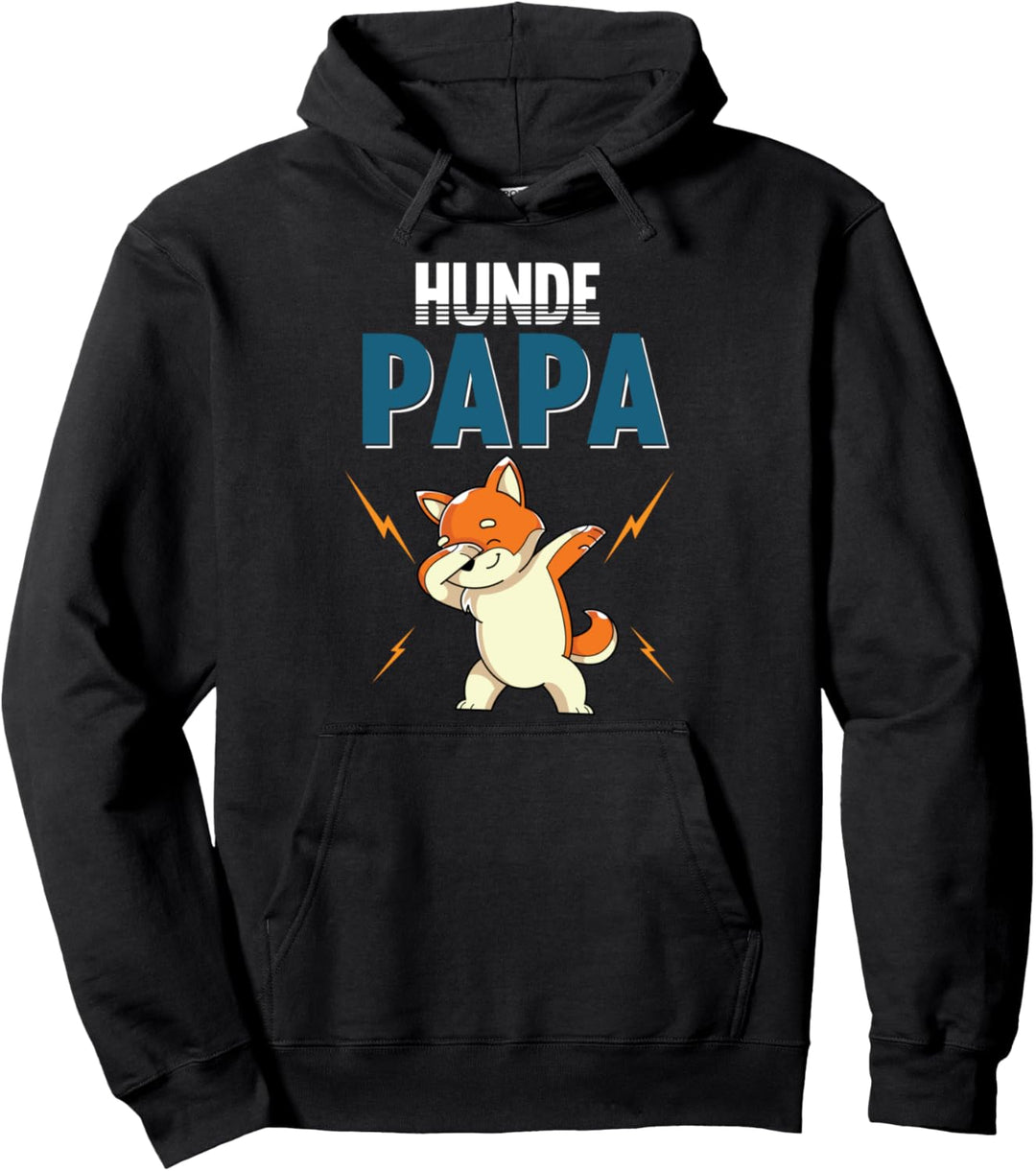 Shiba Inu Papa Hundebesitzer Haustier Vatertag Dabbing Hund Pullover Hoodie
