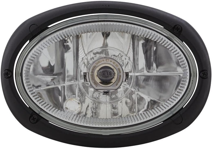HELLA - Halogen-Hauptscheinwerfer - Oval 120 - 12V - oval - Referenzzahl: 12.5 - Einbau - glasklare