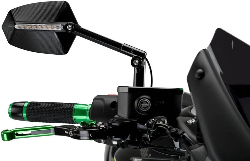 Puig 015NN GTI Rechte Rückspiegel Schwarz, Schwarz