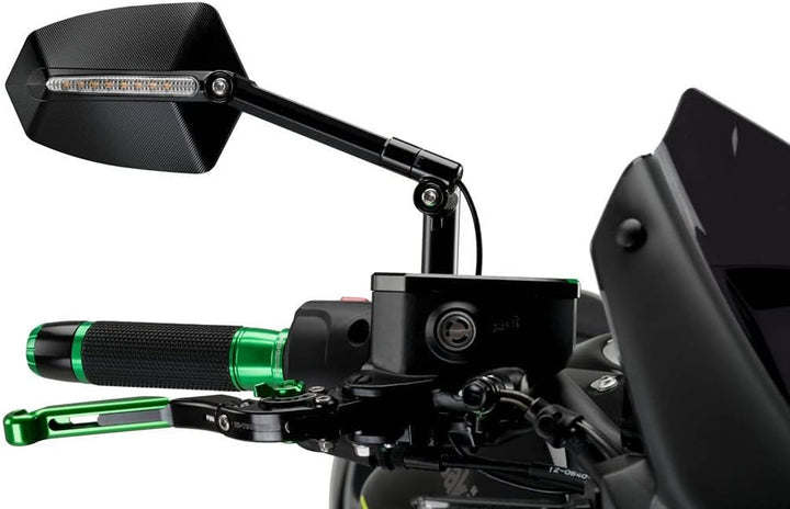 Puig 015NN GTI Rechte Rückspiegel Schwarz, Schwarz