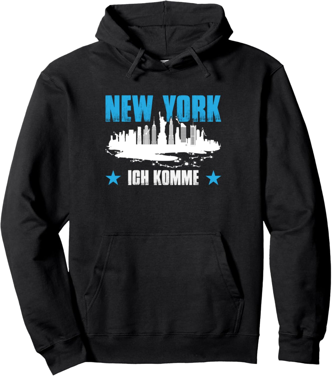 New York ich komme USA New York Pullover Hoodie