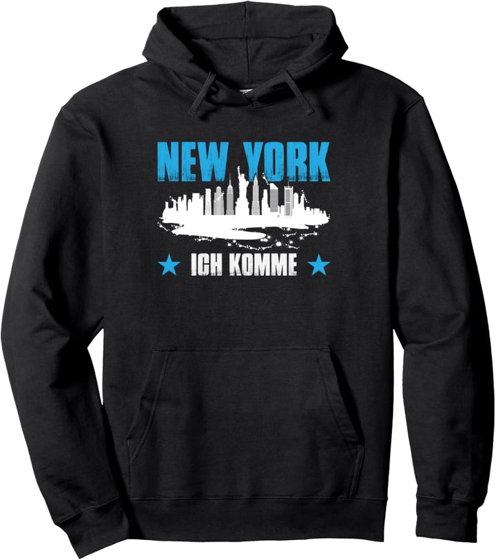 New York ich komme USA New York Pullover Hoodie