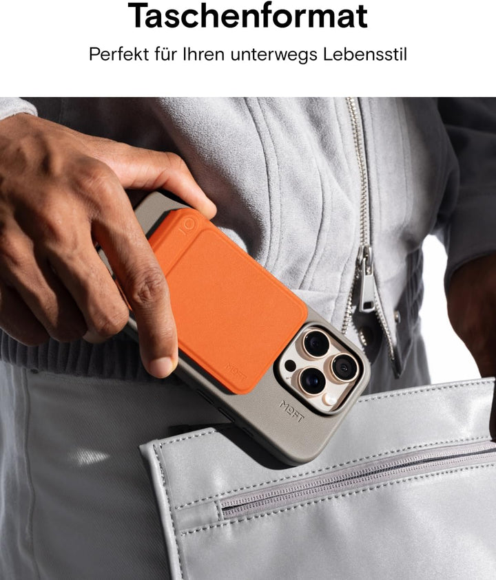 MOFT Stativ für Smartphone, 3 in 1 Handy Stativ Geldbörse und Verstellbares Handy Ständer Magnetisch