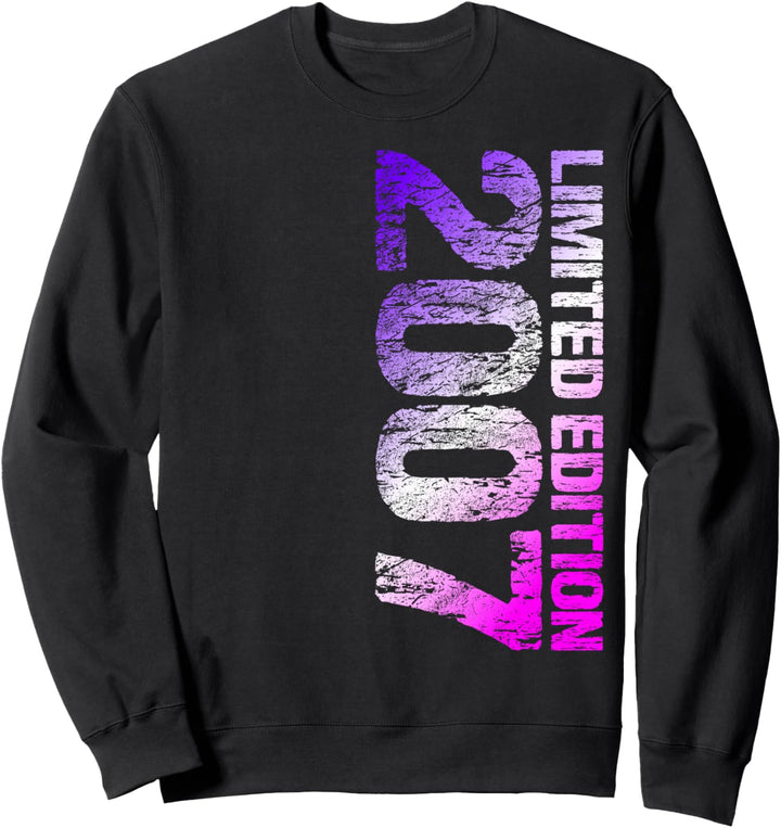 2007 Junge Mädchen 17. Geburtstag Limited Edition 17 Sweatshirt