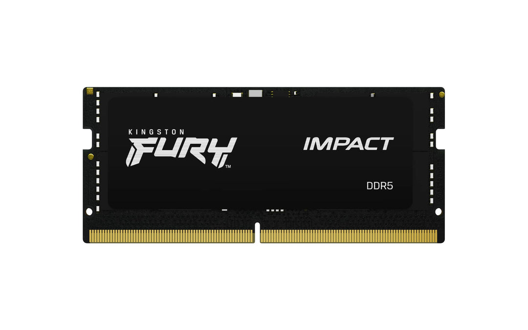 Kingston FURY Impact XMP 16GB 6400MT/s DDR5 CL38 SODIMM Gaming Speicher für Laptop Einzelnes Modul -