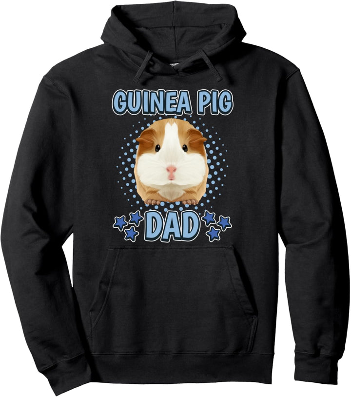 Herren Guinea Pig Dad Papa Vatertag Meerschweinchen Pullover Hoodie