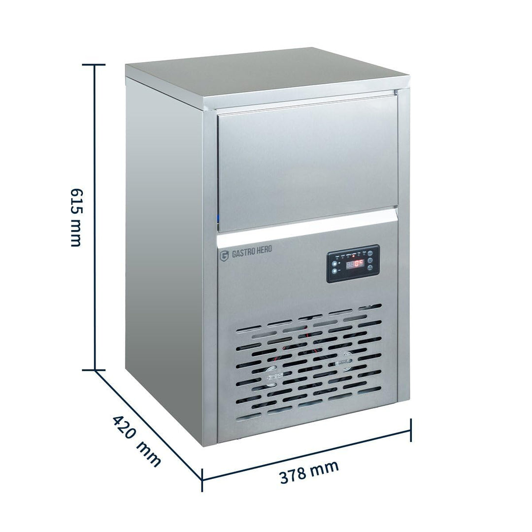 Vollwürfel Eisbereiter ECO 40 kg Gastronomiebedarf